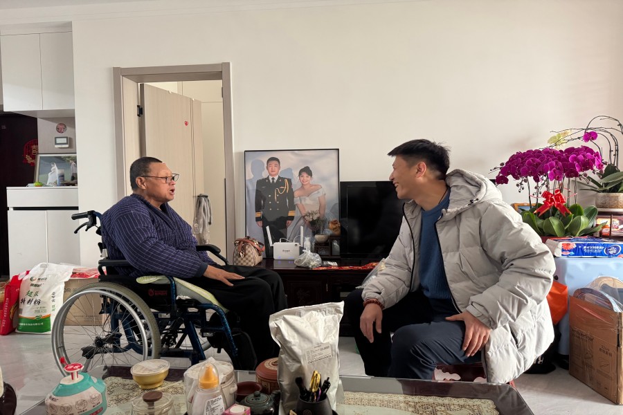 节前送温暖 眷注暖人心——市政集团党总支团结工会分会组织开展春节前走访慰问难题党员运动